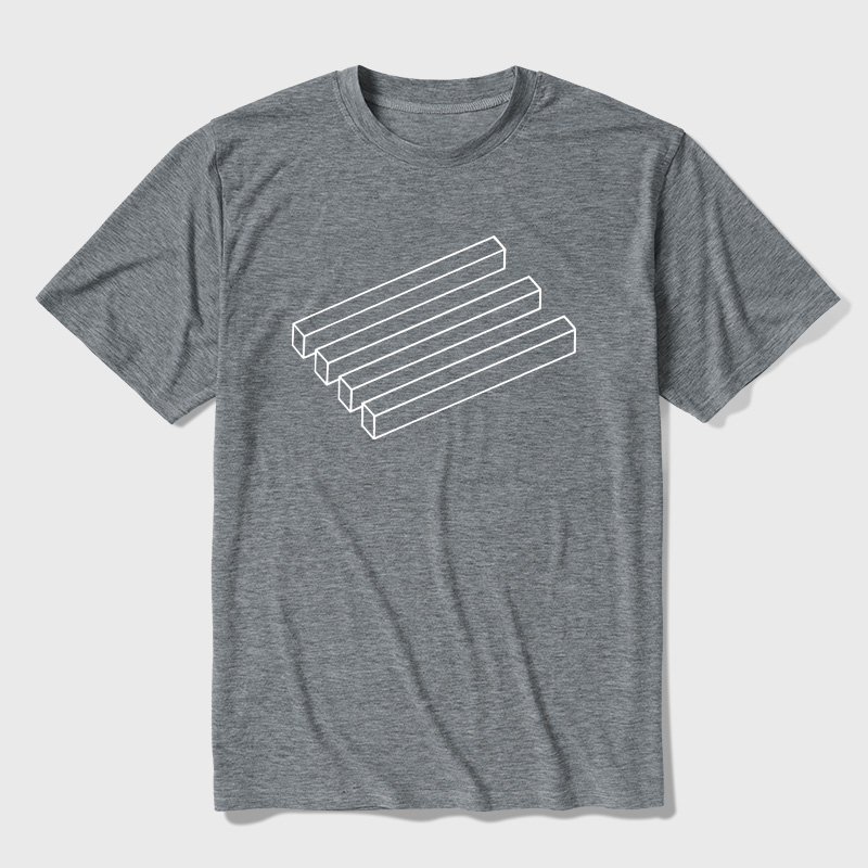 Optical Illusion Ultra Soft Heather Tees