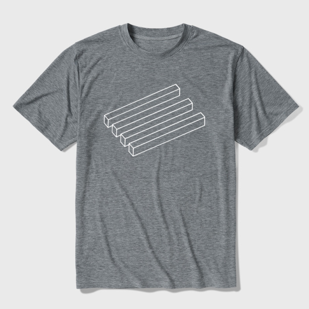 Optical Illusion Ultra Soft Heather Tees