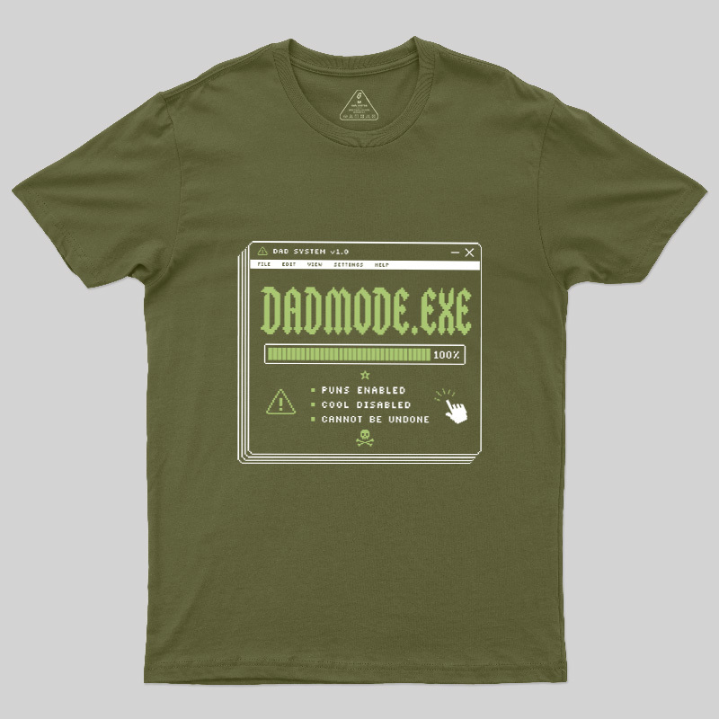 Dadmode Exe Geek T-Shirt