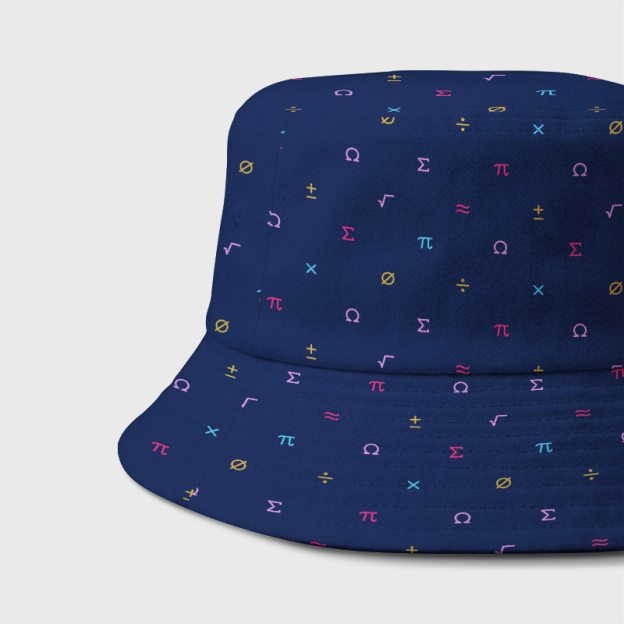 Mathematics Symbol Geek Bucket Hat