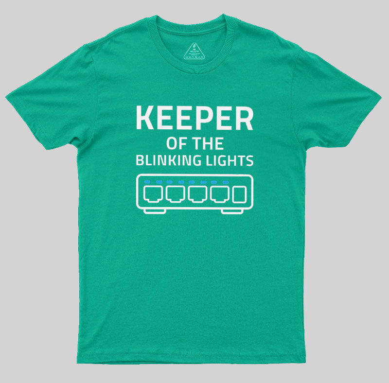 Keeper of the Blinking Lights Geek T-Shirt