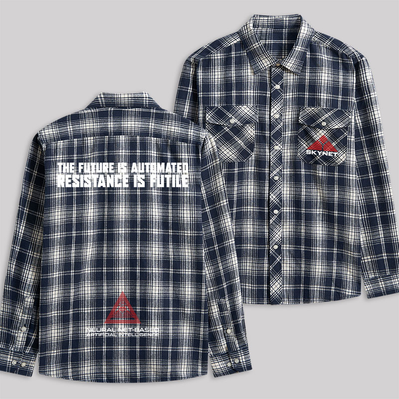 Skynet Plaid Flannel Shirt