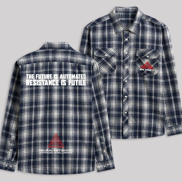 Skynet Plaid Flannel Shirt