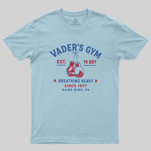Breathing Heavy Retro Dark Side Gym Geek T-Shirt TTT