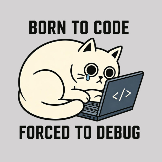 Born To Code Forced To Debug Geek T-Shirt