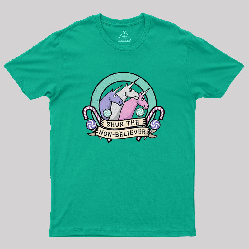 Shun the Non-Believer Geek T-Shirt