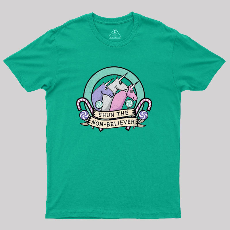 Shun the Non-Believer Geek T-Shirt