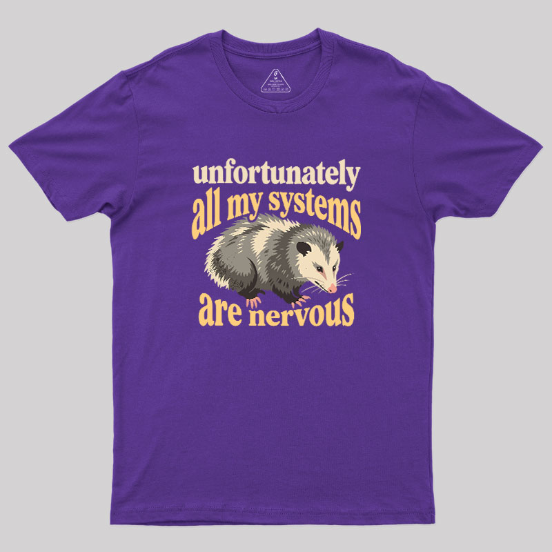 System Error Anxiety Geek T-Shirt