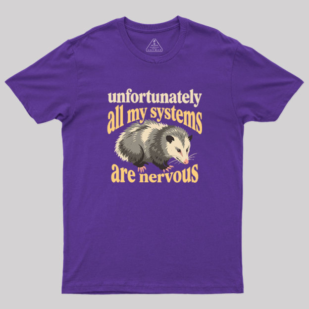 System Error Anxiety Geek T-Shirt