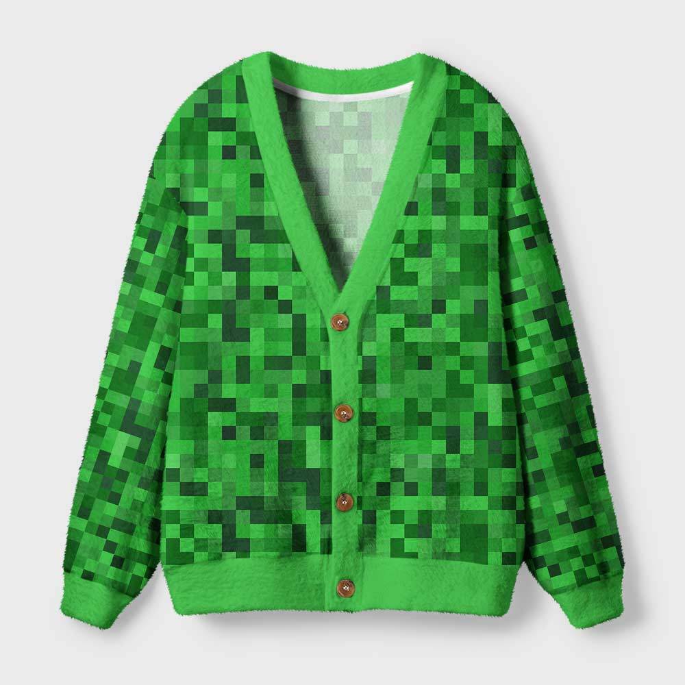 Geeksoutfit Full Blocks Geek Ugly Cardigan Sweaters  for Sale