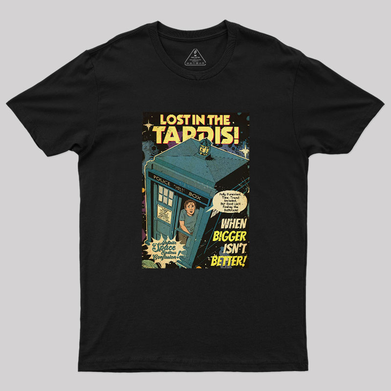 Lost in the TARDIS Geek T-Shirt