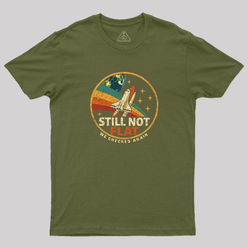 Retro Still Not Flat Geek T-Shirt