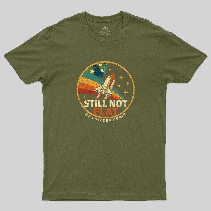 Retro Still Not Flat Geek T-Shirt