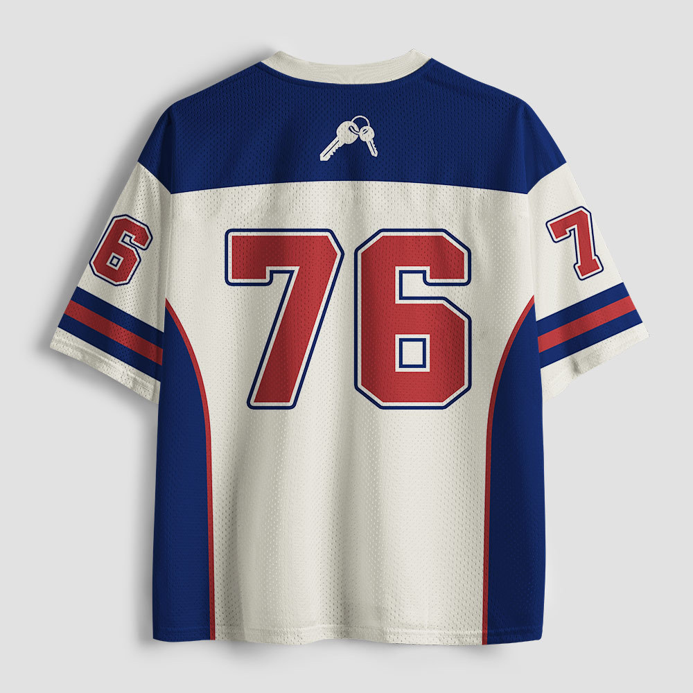 Pay Rent Not Loyalty Geek Mesh Jersey