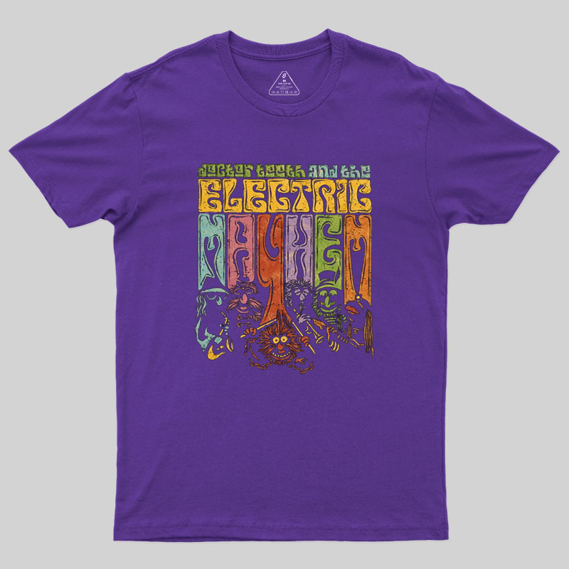 The Psychedelic Mayhem Geek T-Shirt