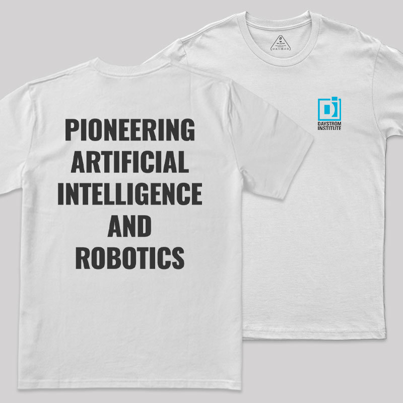 Robotics Revolution Front and Back Printing Geek T-Shirt