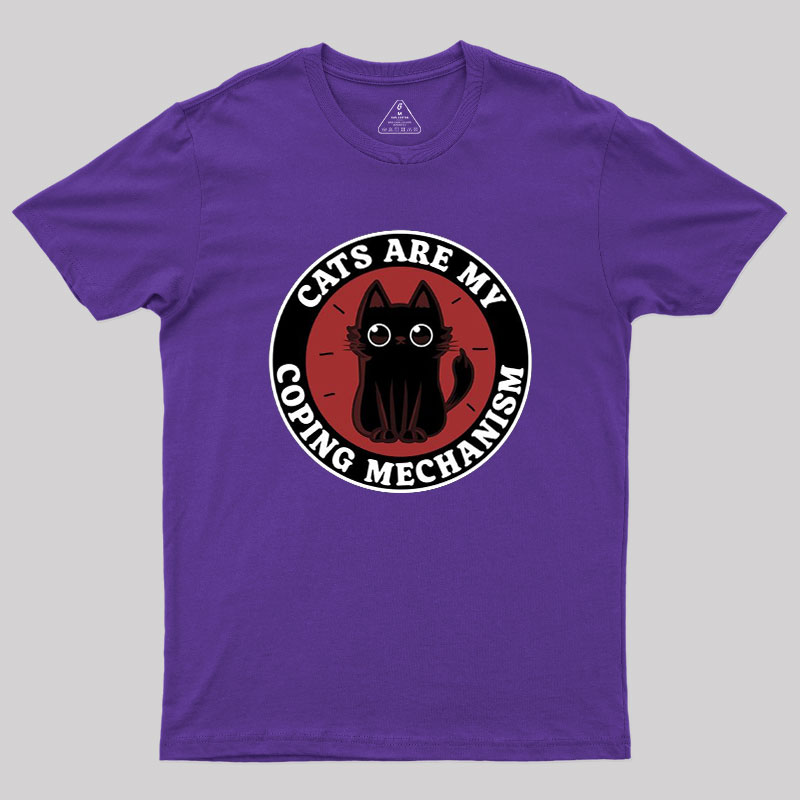 Coping Mechanism Geek T-Shirt