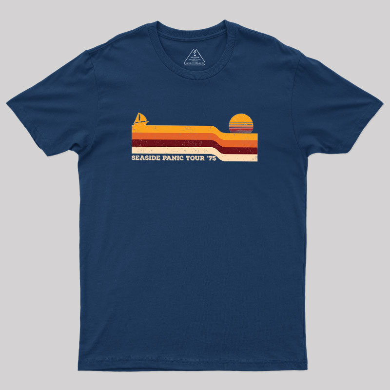 Seaside Panic Tour 75 Geek T-Shirt