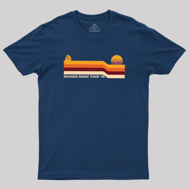 Seaside Panic Tour 75 Geek T-Shirt