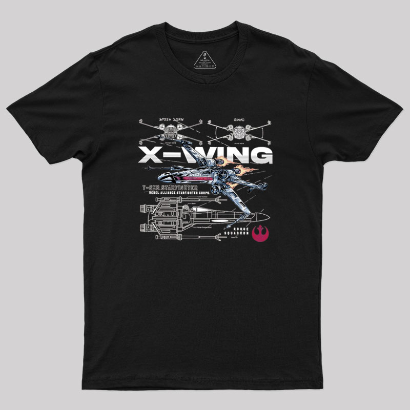 Xwing Rebel Alliance Geek T-Shirt