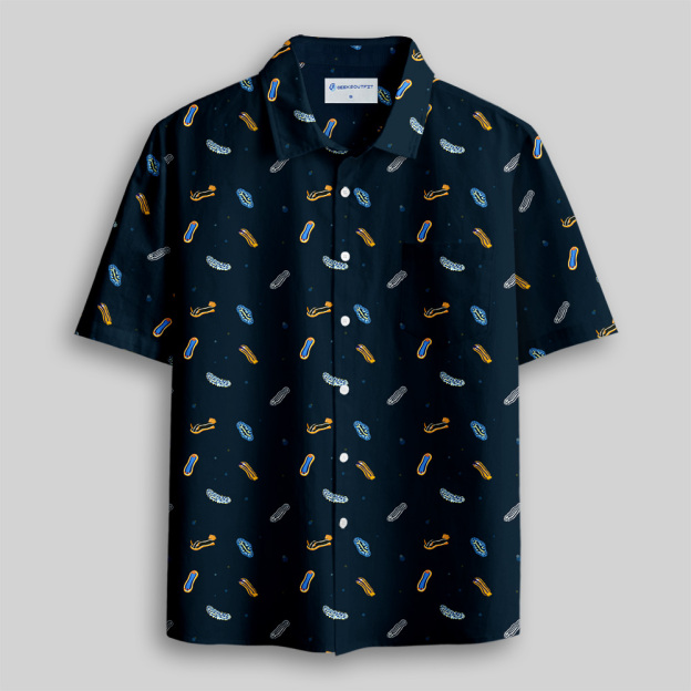 Electric Slug Button Up Pocket Shirt