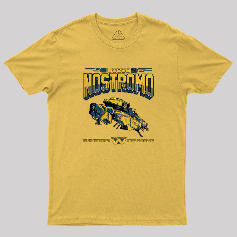 Nostromo?Crew?Edition Geek T-Shirt