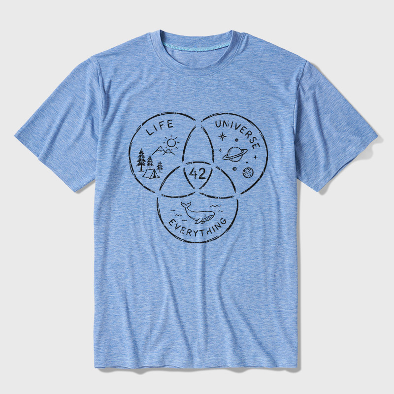 Life, the Universe & Everything Ultra Soft Heather Tee