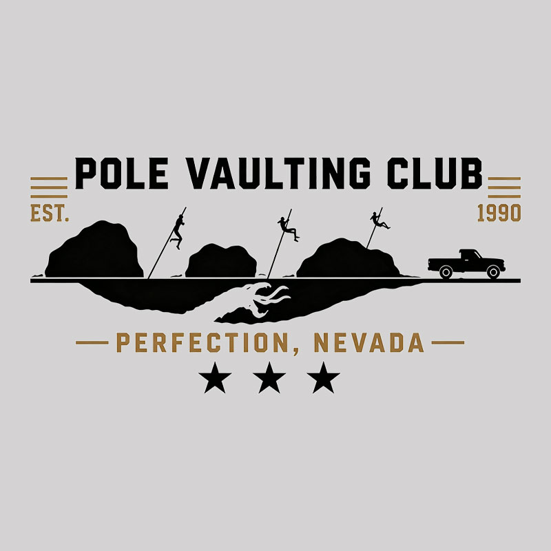 Poler Vaulting Club Perfection Nevada Geek T-Shirt