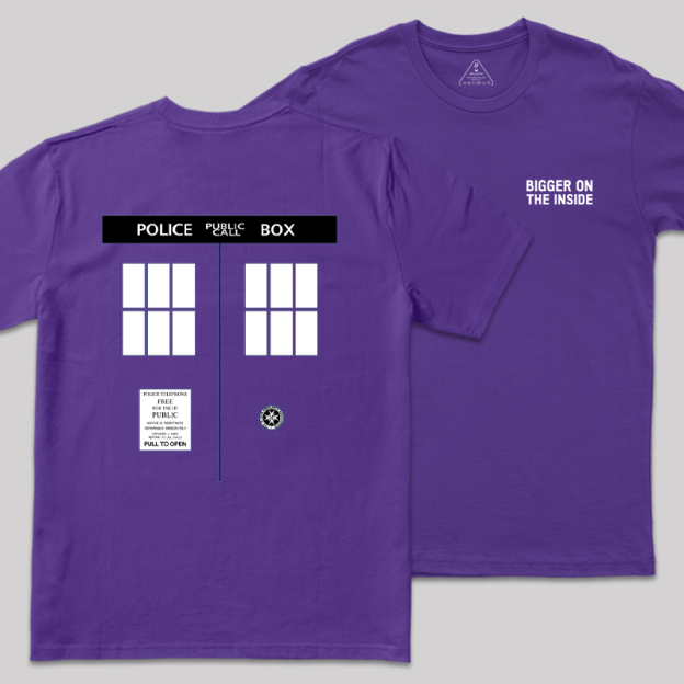 Bigger on the Inside Geek T-Shirt