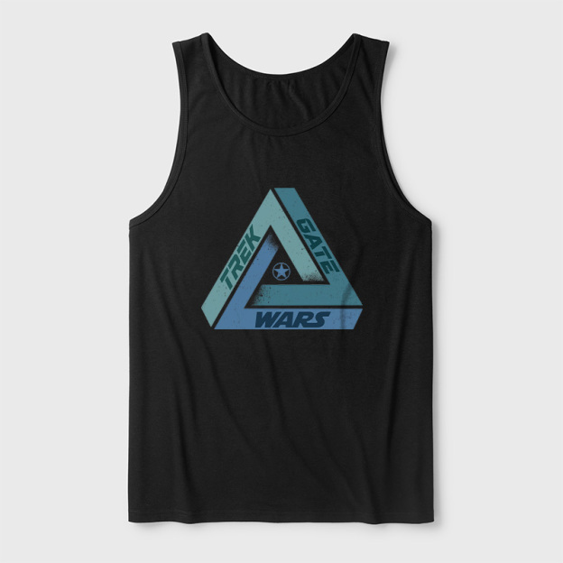 Sci-Fi Triangle Ultra Soft Heather Tank