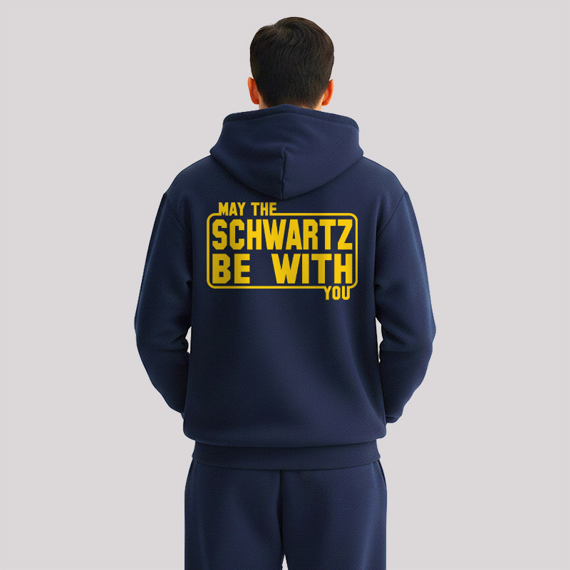 The Funny Force Front and Back Printed Geek Fleece Hoodie Set