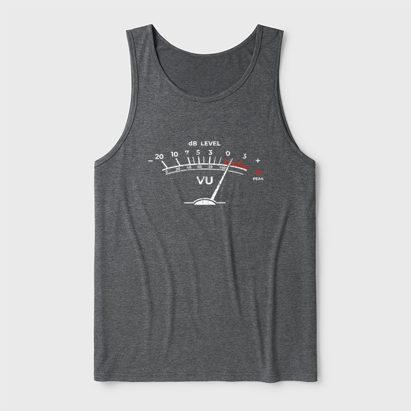 Volume VU Meter Vintage Ultra Soft Heather Tank