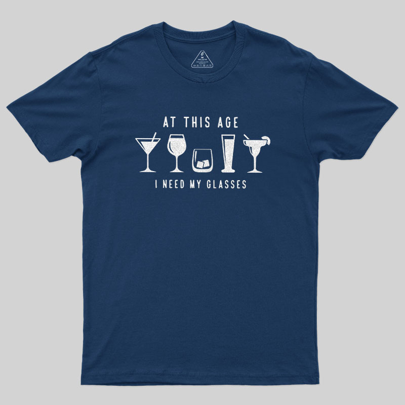 I Need My Glasses Geek T-Shirt