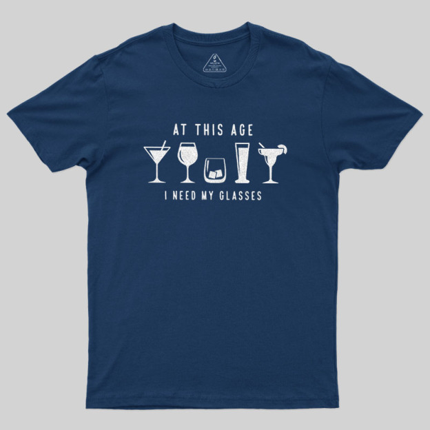 I Need My Glasses Geek T-Shirt