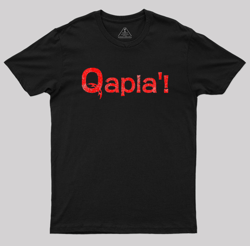 QAPLA'! Classic Geek T-Shirt