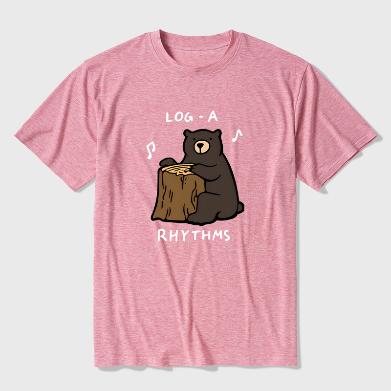 Log‑A‑Rhythms Ultra Soft Heather Tees