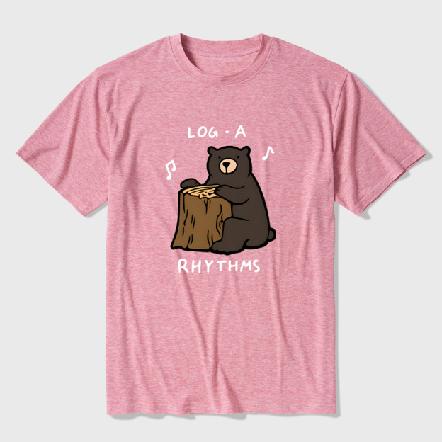 Log‑A‑Rhythms Ultra Soft Heather Tees