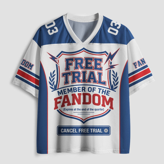 Free Trial Fandom Geek Mesh Jersey