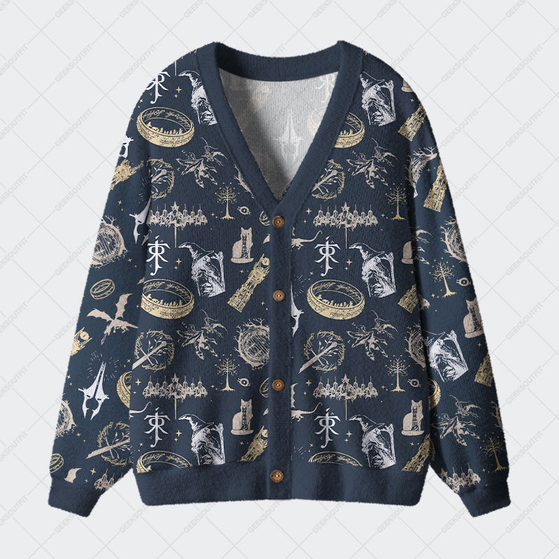 Geeksoutfit Magic Ring Cool Geek Ugly Cardigan Sweaters for Sale
