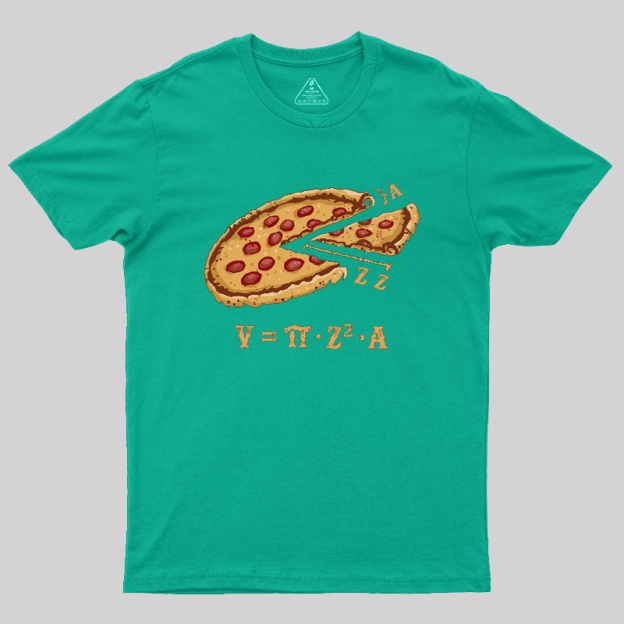 The Volume of Pizza Geek T-Shirt