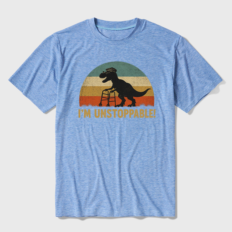 I'm Unstoppable Ultra Soft Heather Tee