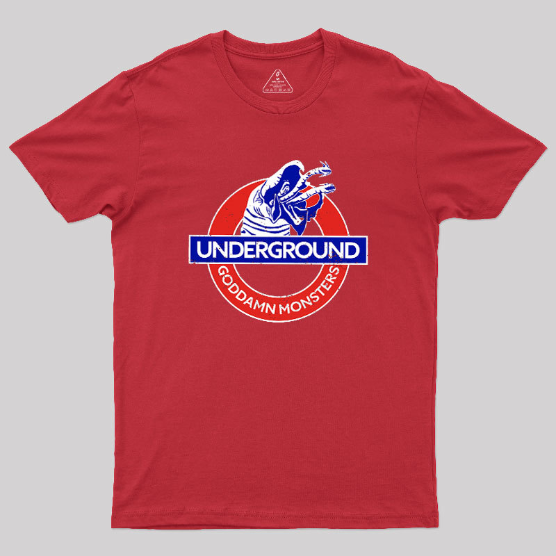 Underground GD Monsters Geek T-Shirt