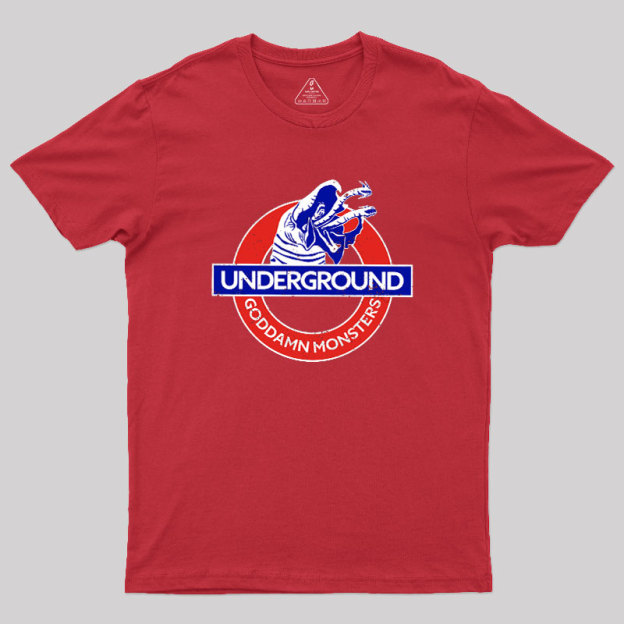 Underground GD Monsters Geek T-Shirt
