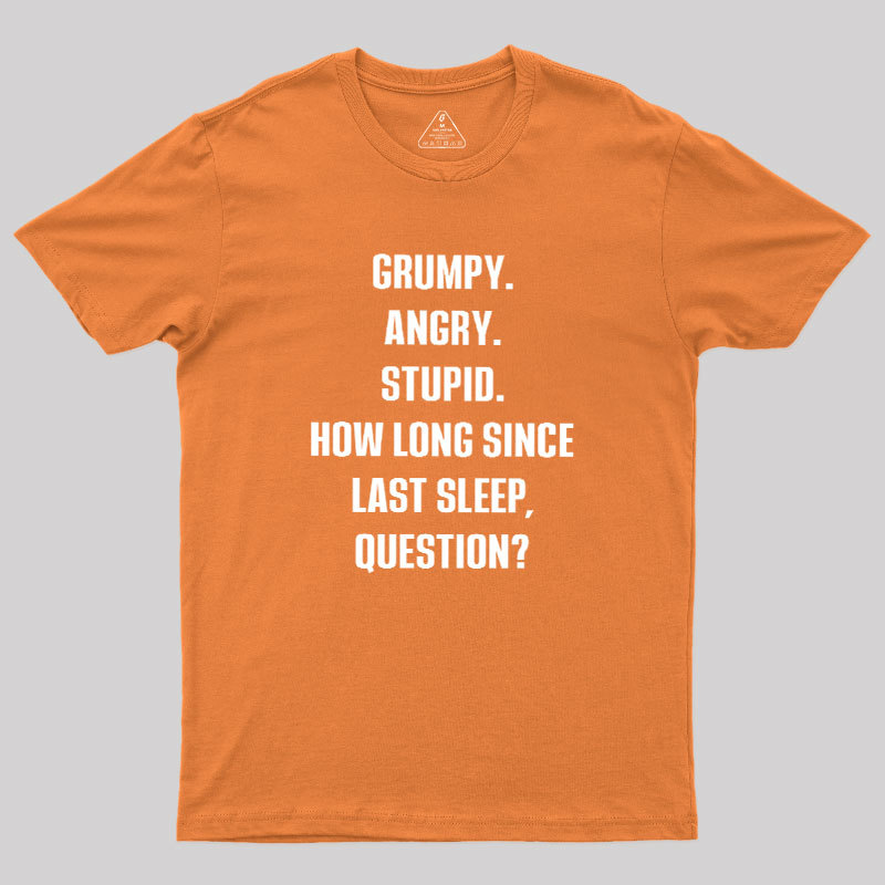 System Error Low Sleep Detected Geek T-Shirt