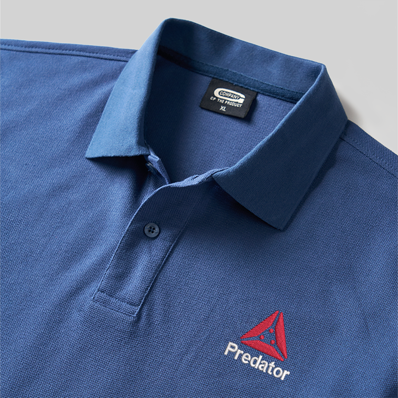 Predator Scifi Geek Embroidered Polo Shirts