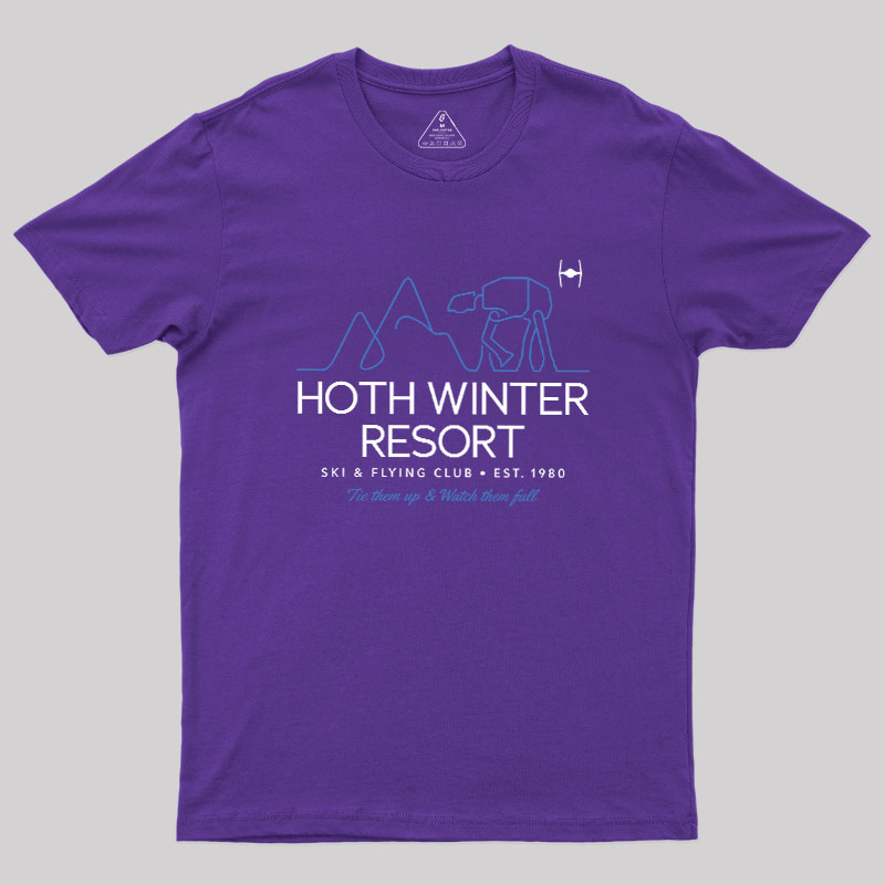 Ice Planet Winter Resort & Ski Club Geek T-Shirt