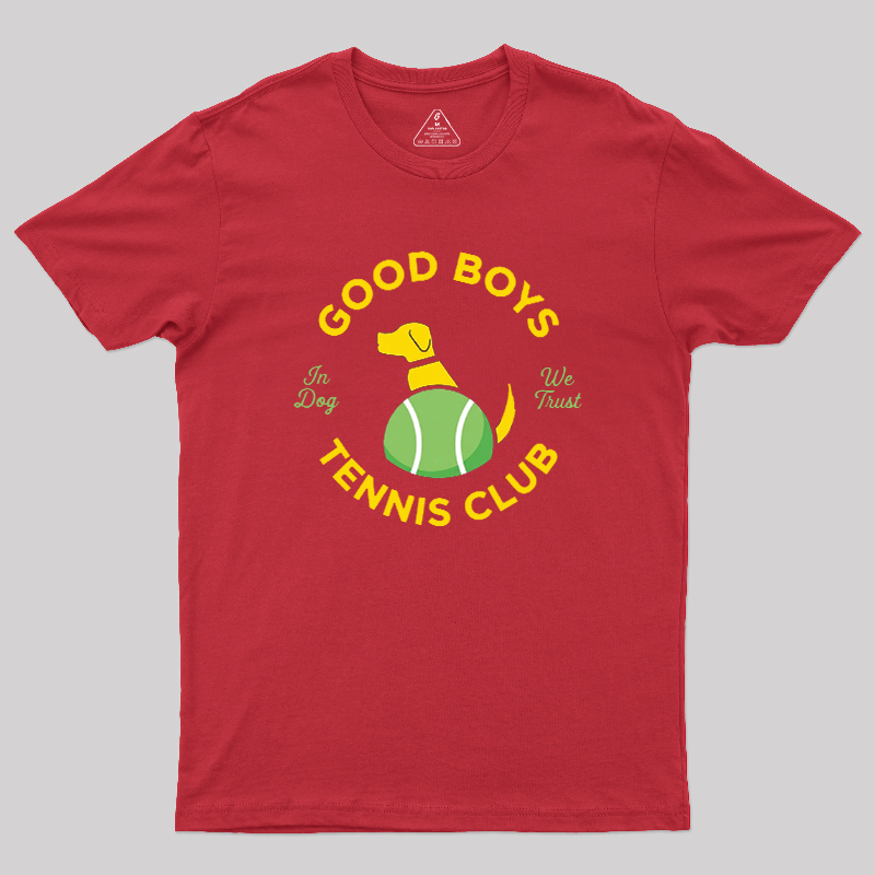 Good Boys Tennis Club Geek T-Shirt