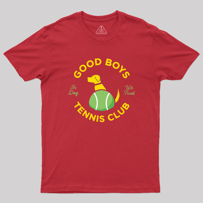 Good Boys Tennis Club Geek T-Shirt