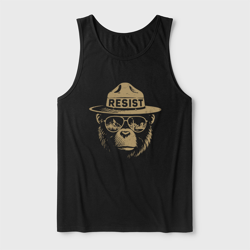 Vintage Alt National Park Service Resist Ultra Soft Heather Tank