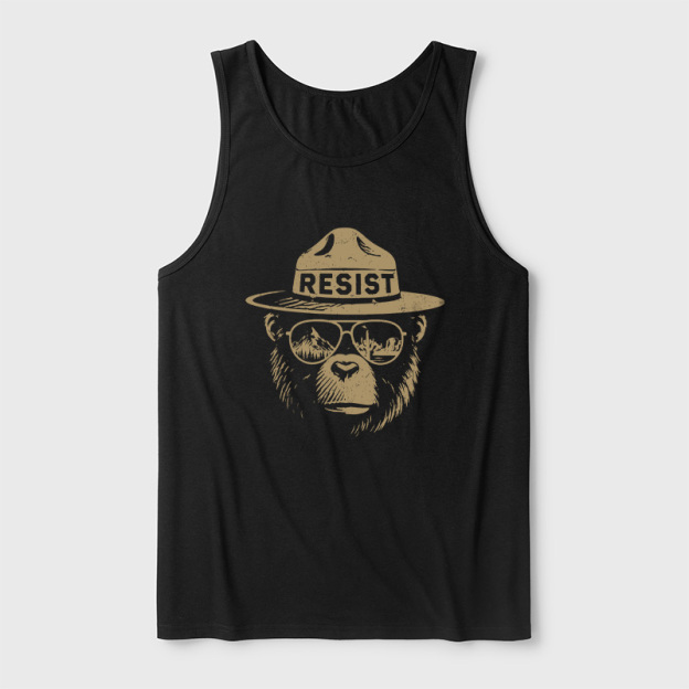 Vintage Alt National Park Service Resist Ultra Soft Heather Tank